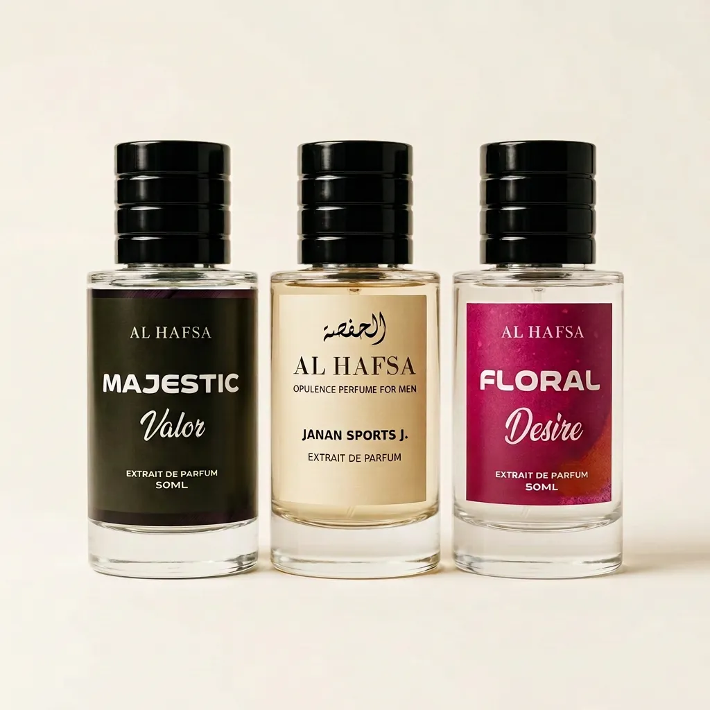 Al Hafsa perfume collection for men and women